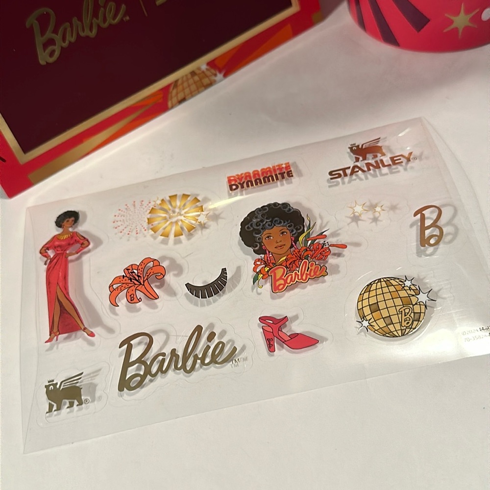 Barbie Dynamite X Stanley 40oz Cup - Picture 2 of 5